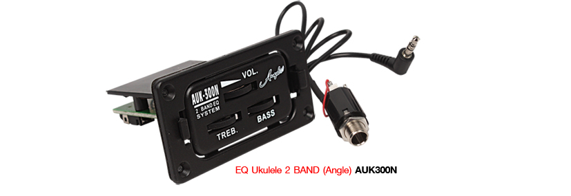 EQ Ukulele 2 BAND (Angle) AUK300N